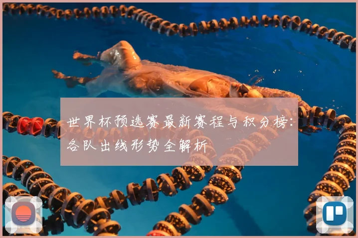 世界杯预选赛最新赛程与积分榜:各队出线形势全解析